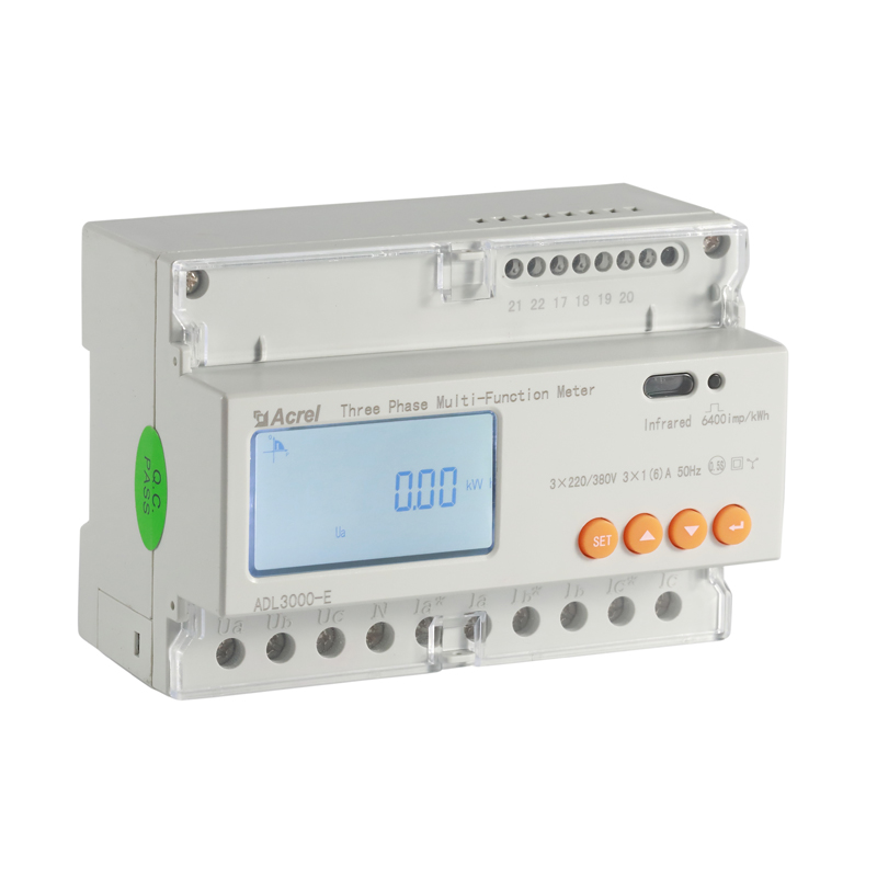 ADL3000-E UL Three Phase Din Rail Multifunctional Energy Meter